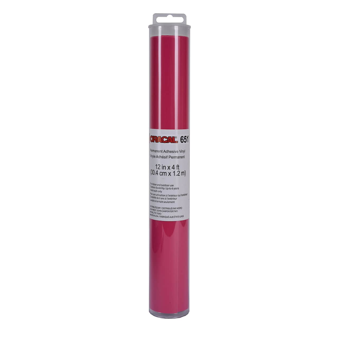ORACAL® 12" x 4ft. 651 Permanent Adhesive Vinyl Roll